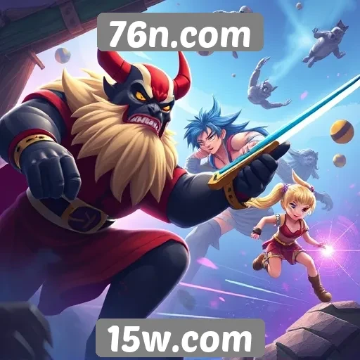 Destaques dos jogos disponíveis em 76n.com